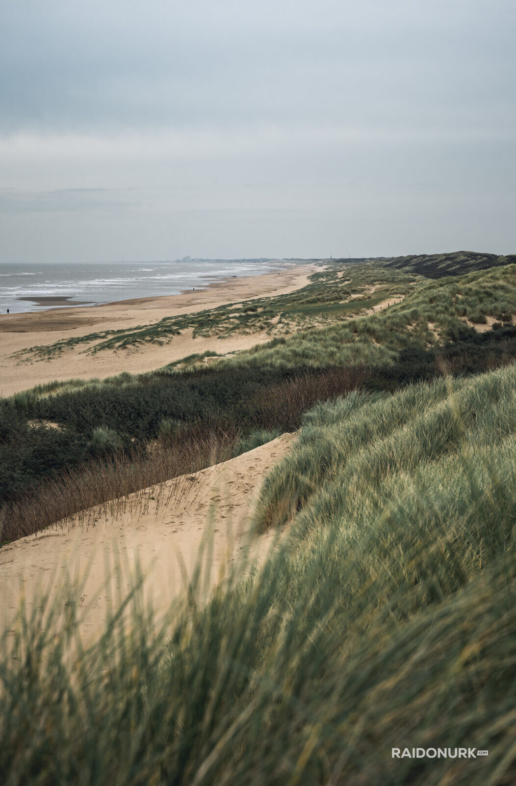 Holland, Den Haag, beach, sea, surf, golden sands, de pier, Rode Havelicht