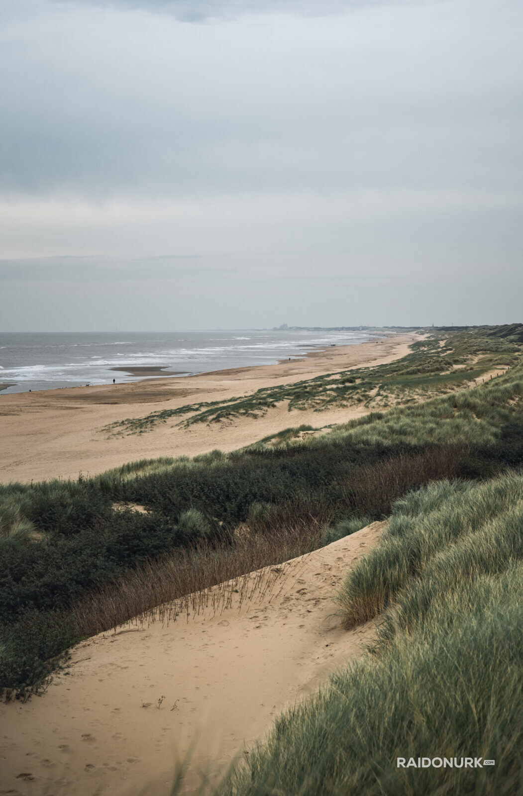 Holland, Den Haag, beach, sea, surf, golden sands, de pier, Rode Havelicht