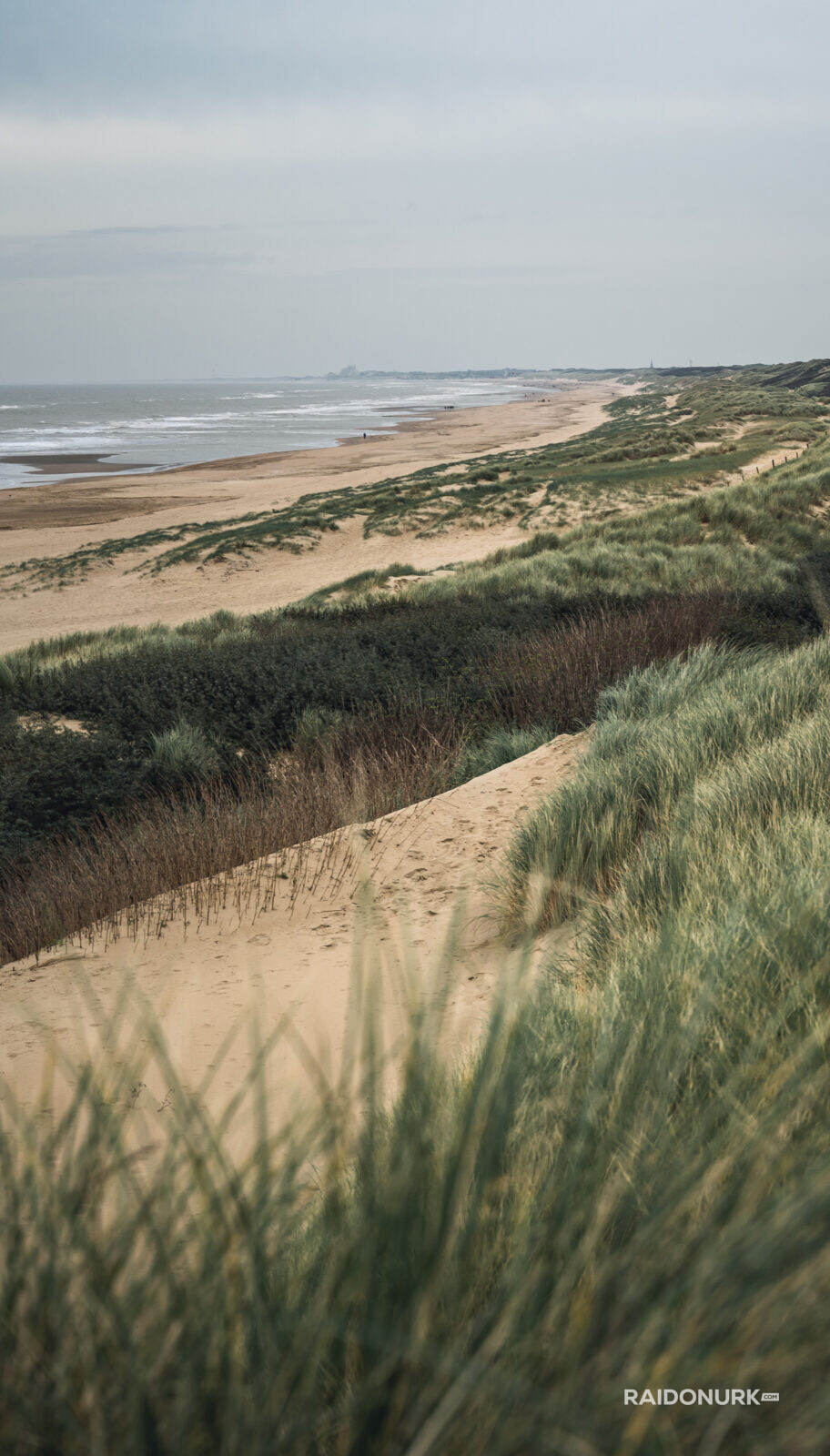 Holland, Den Haag, beach, sea, surf, golden sands, de pier, Rode Havelicht