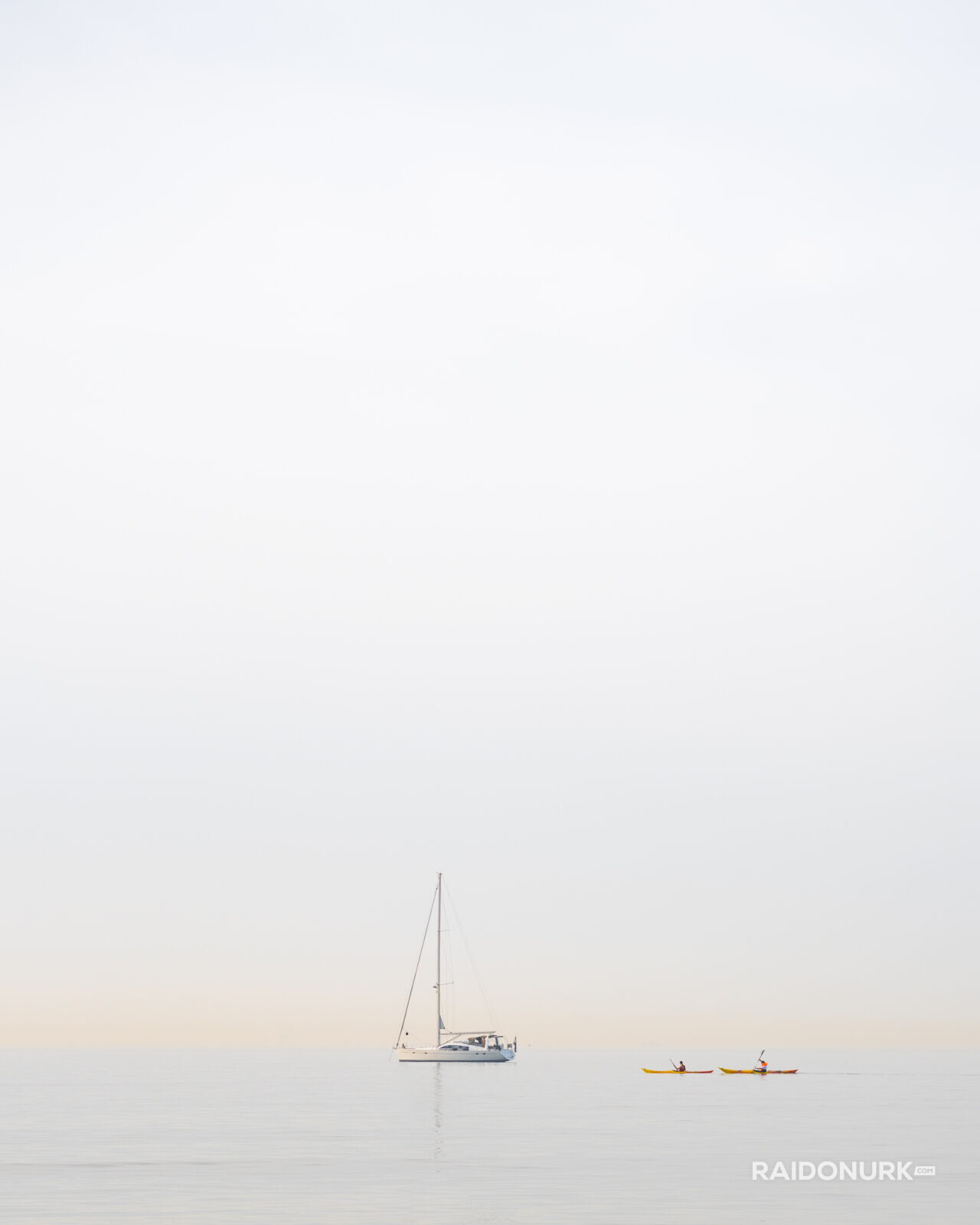 Scheveningen, sea, Netherlands, minimalism, serenity