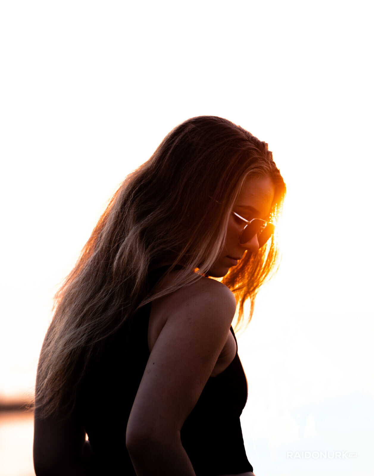 Suvi, portrate, portree, meri, summer, minimalism
