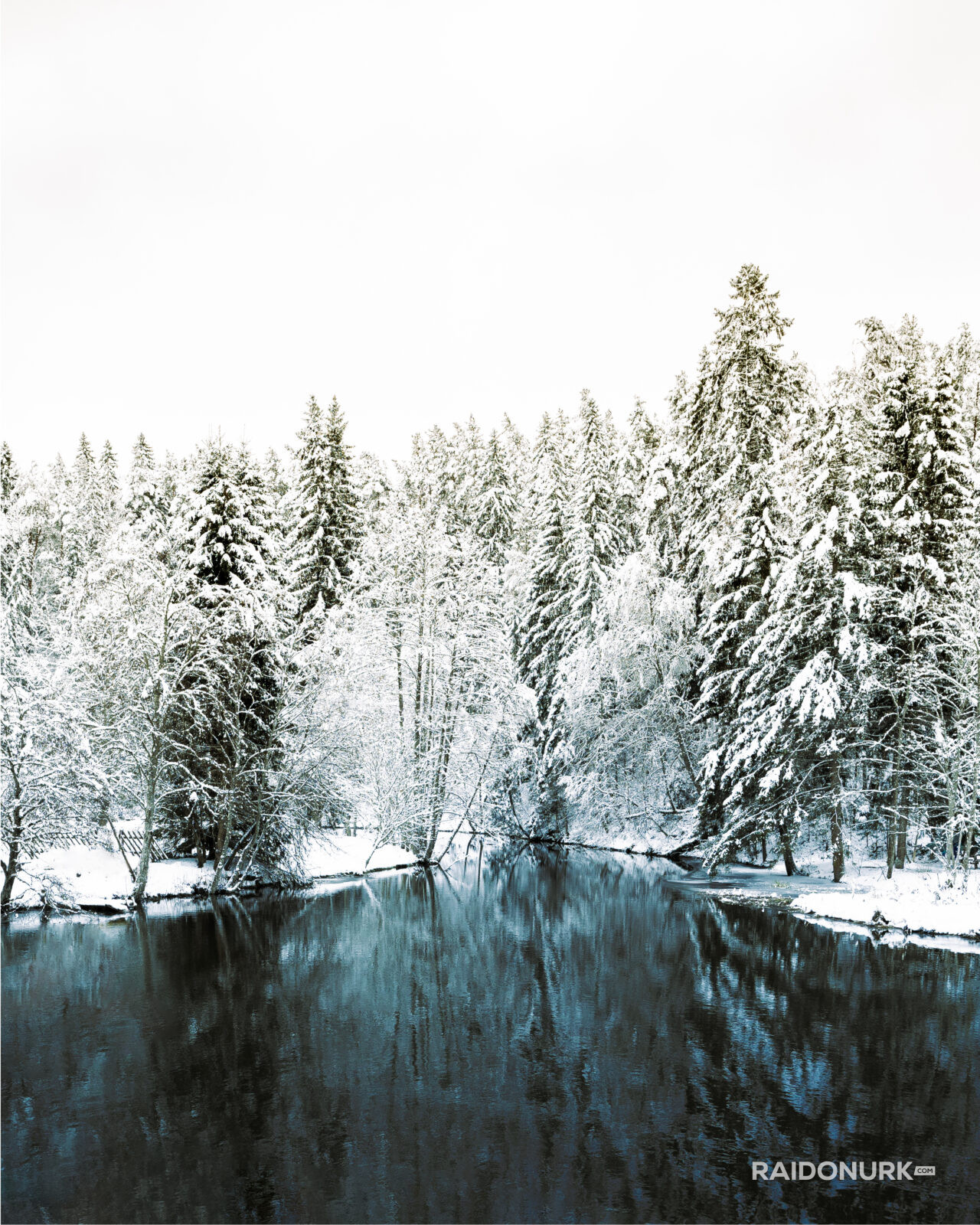Talv, winter, blue lagoon, sinine laguun, lumi, snow, forest, estonia, lake, järv, looduspildid