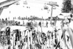 mountain skiing, mountain snowboardin, chatel france, chatel skiing, skiing, alps skiing, alsp france