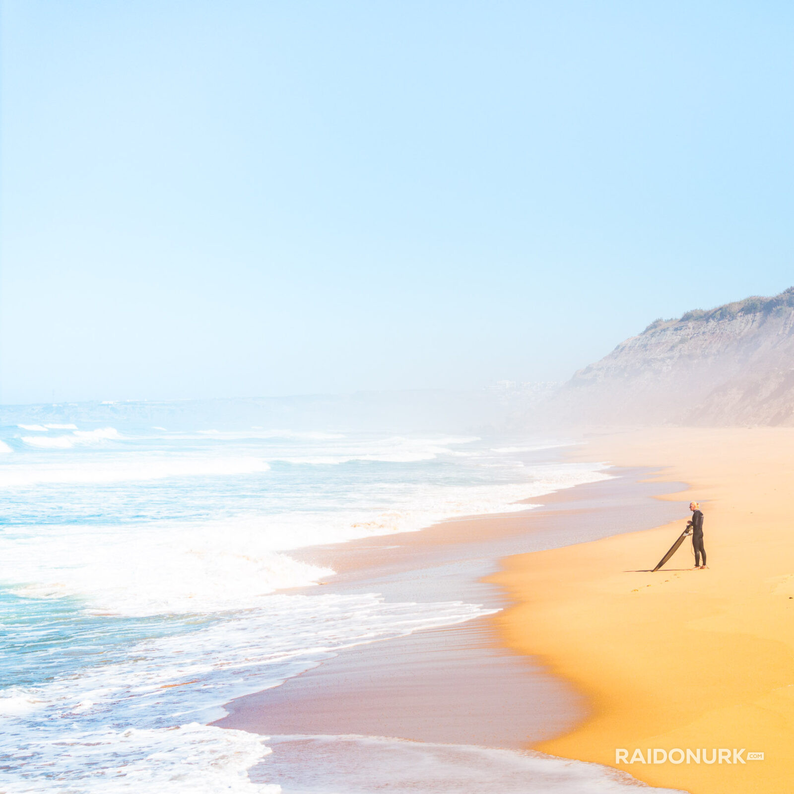 Raido Nurk, surf photography, Portugal surf photos, Atlantic light series, fine art surf, ocean photography, seascape prints, minimalist coastal photography, beach and wave art, Lumas surf style, contemporary surf visuals